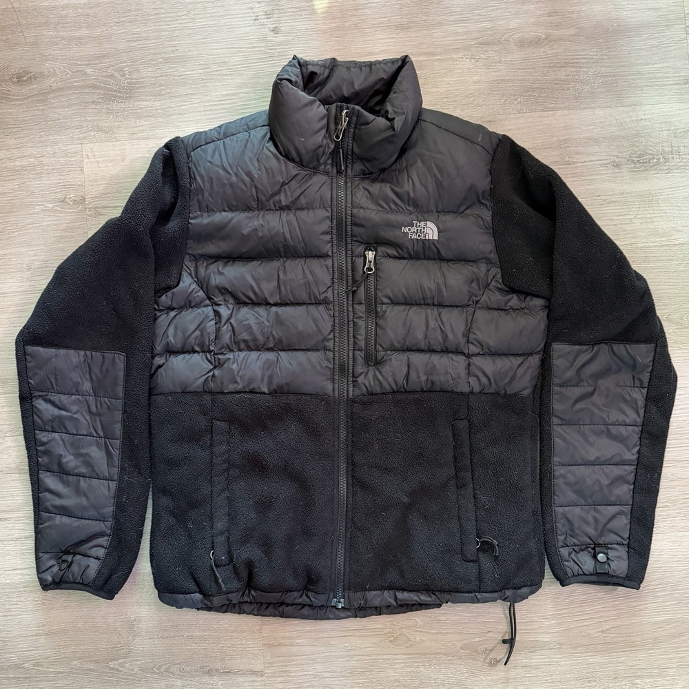 The North Face Denali Puffer Fleece Jacket Womens Size Medium 550 Down Insulated